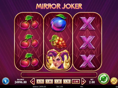 Mirror Joker — Зеркальный джокер, классические семёрки, фрукты и зеркальные фриспины